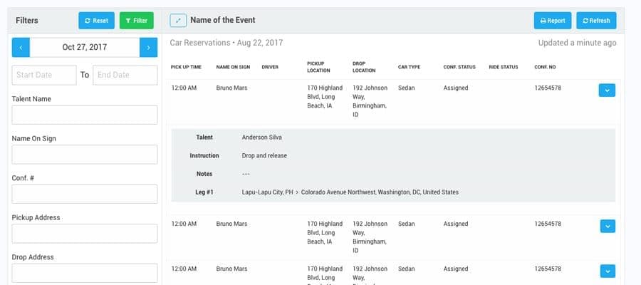 dBocl talent and crew scheduling