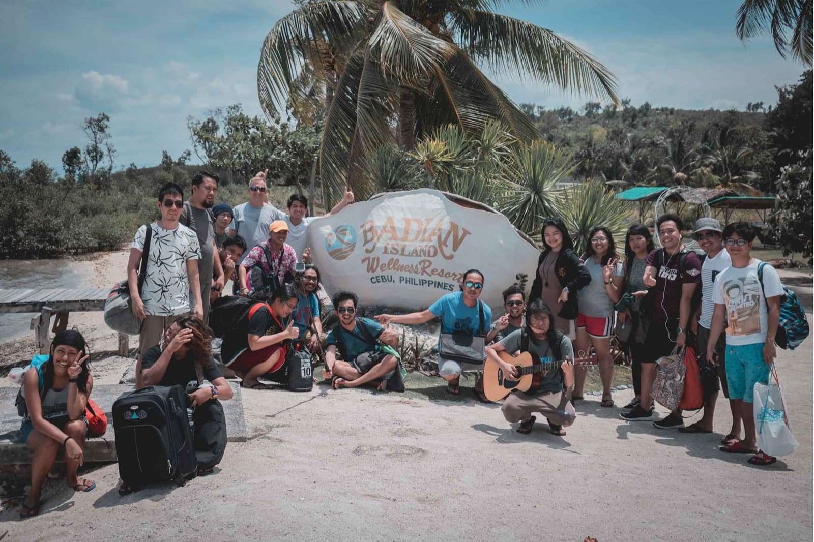 Team retreat at Badian Island, Cebu